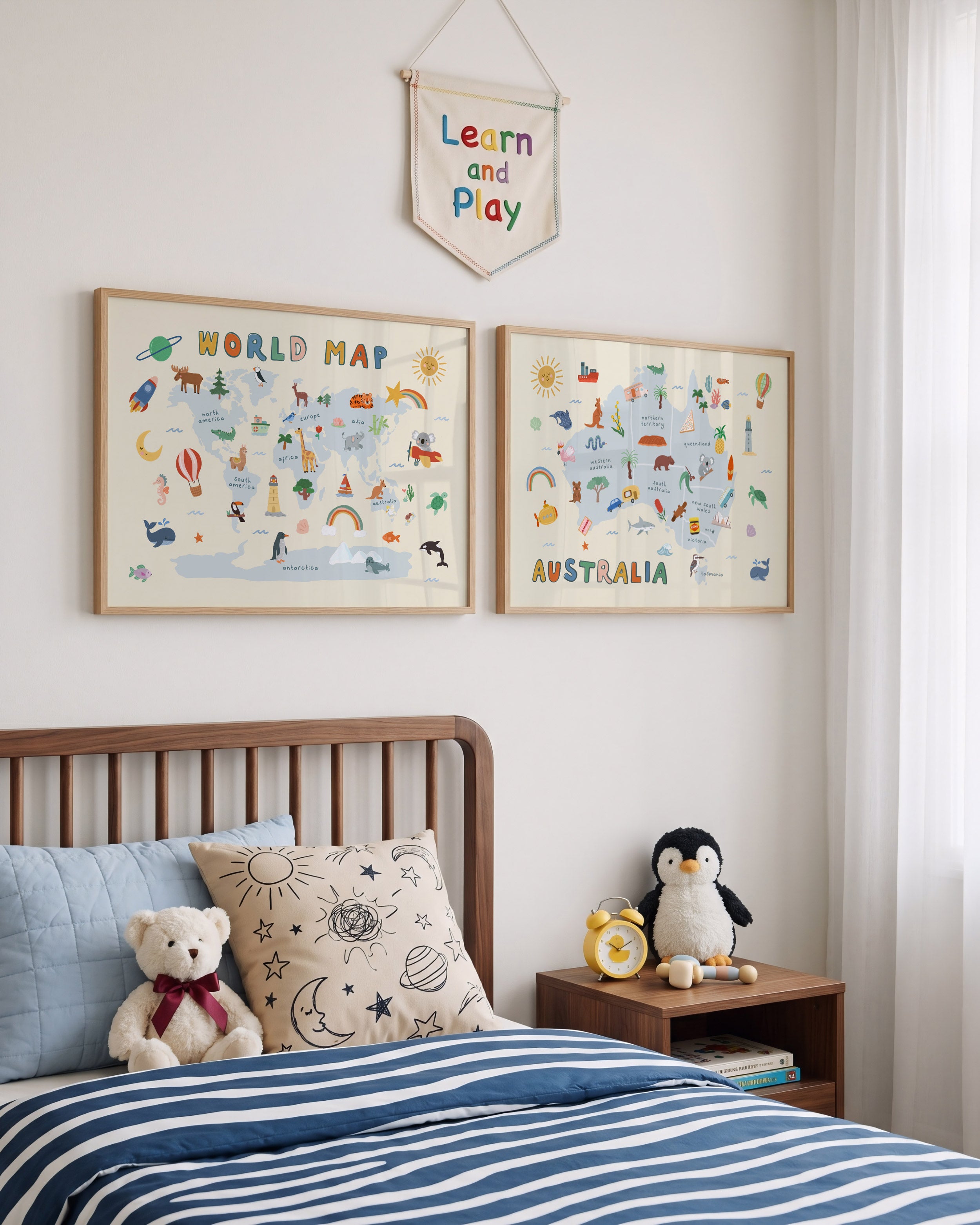World Map Print