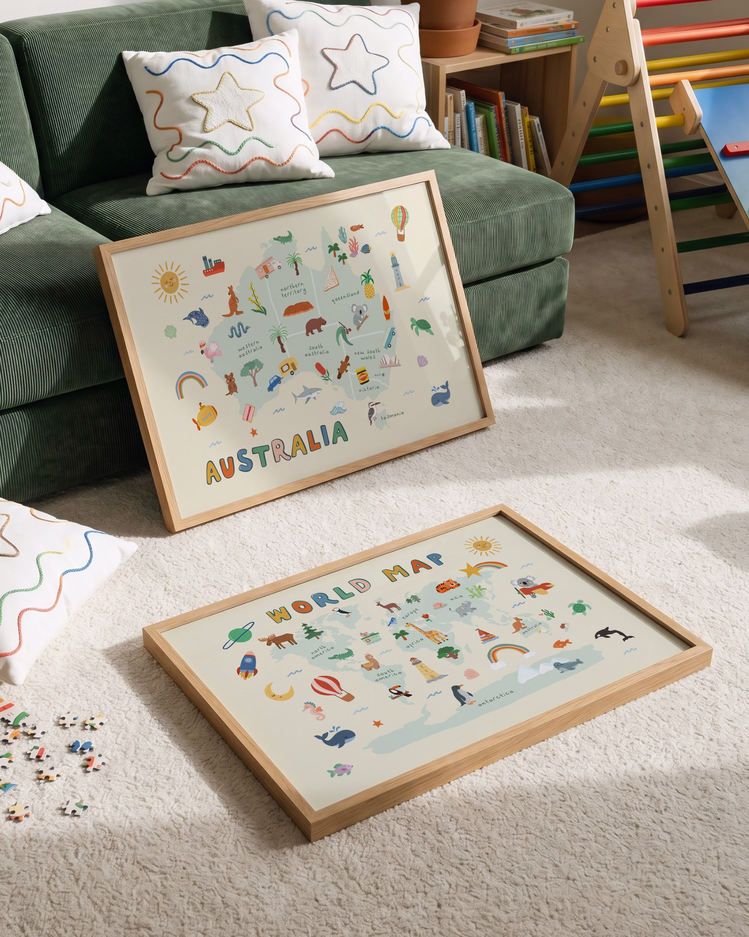 World Map Print