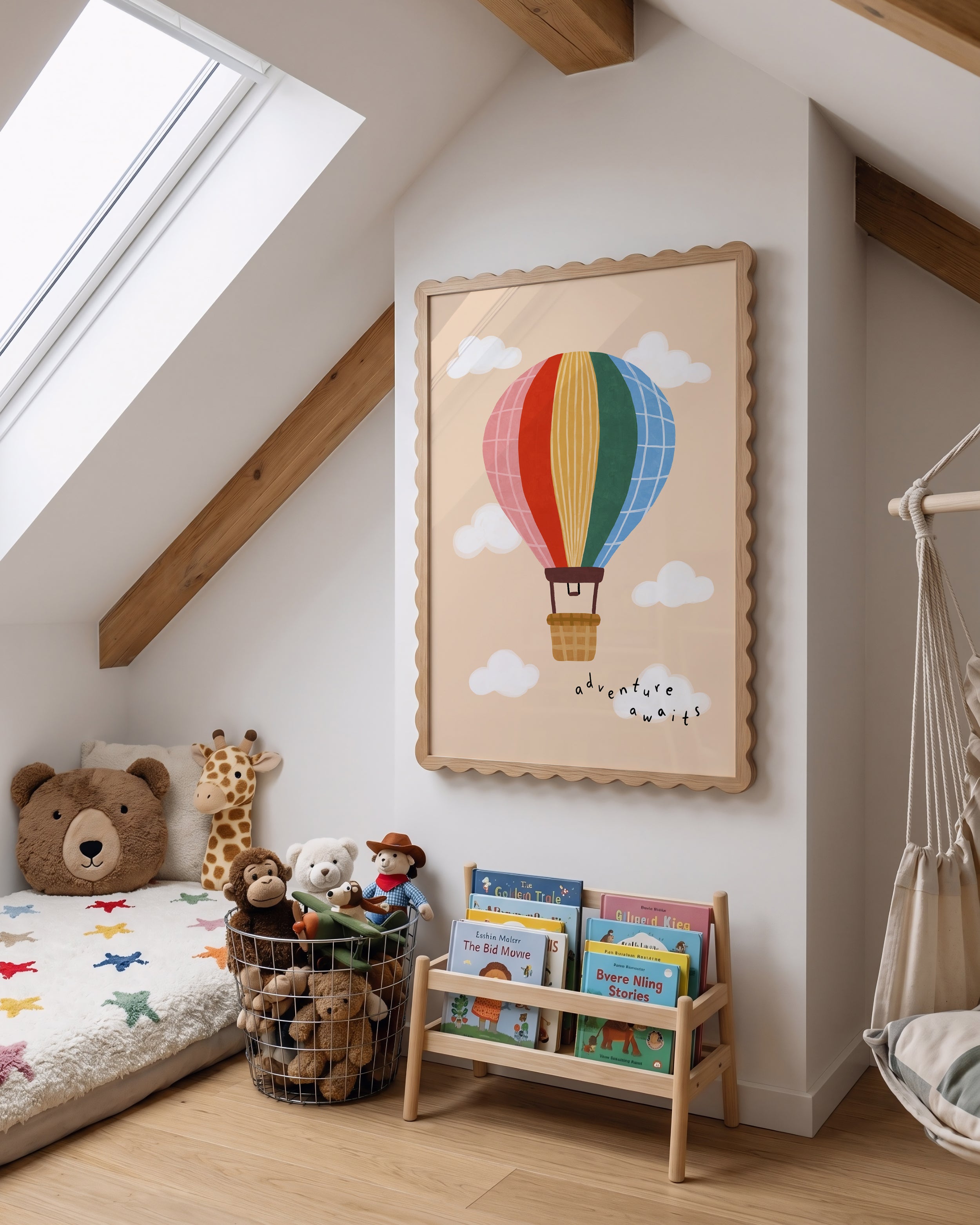 Hot Air Balloon Adventure Awaits Print