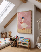 Goose Nursery Print