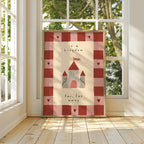 In A Kingdom Far Away - Pink Border