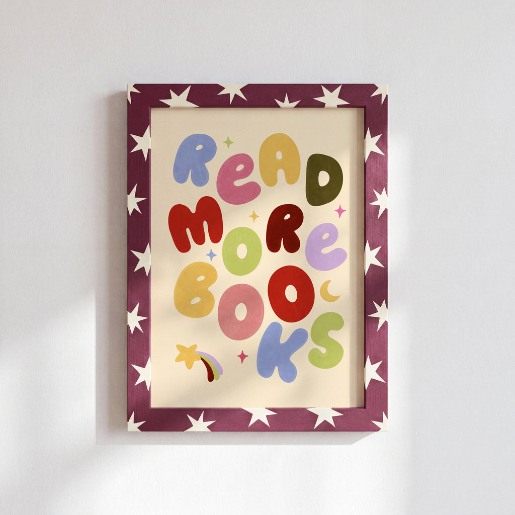 Read More Books Print - Pink/Purple