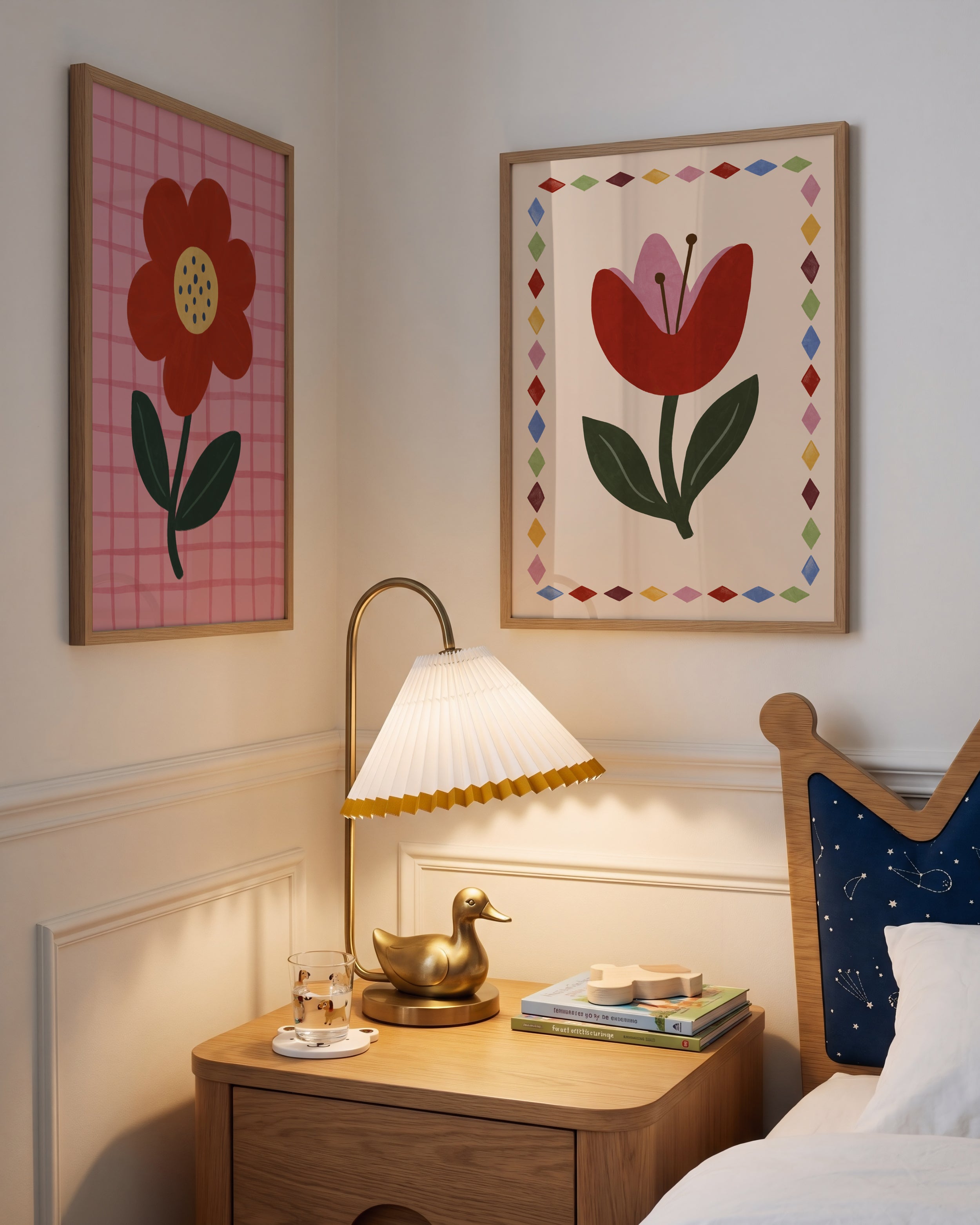 Red Tulip Print