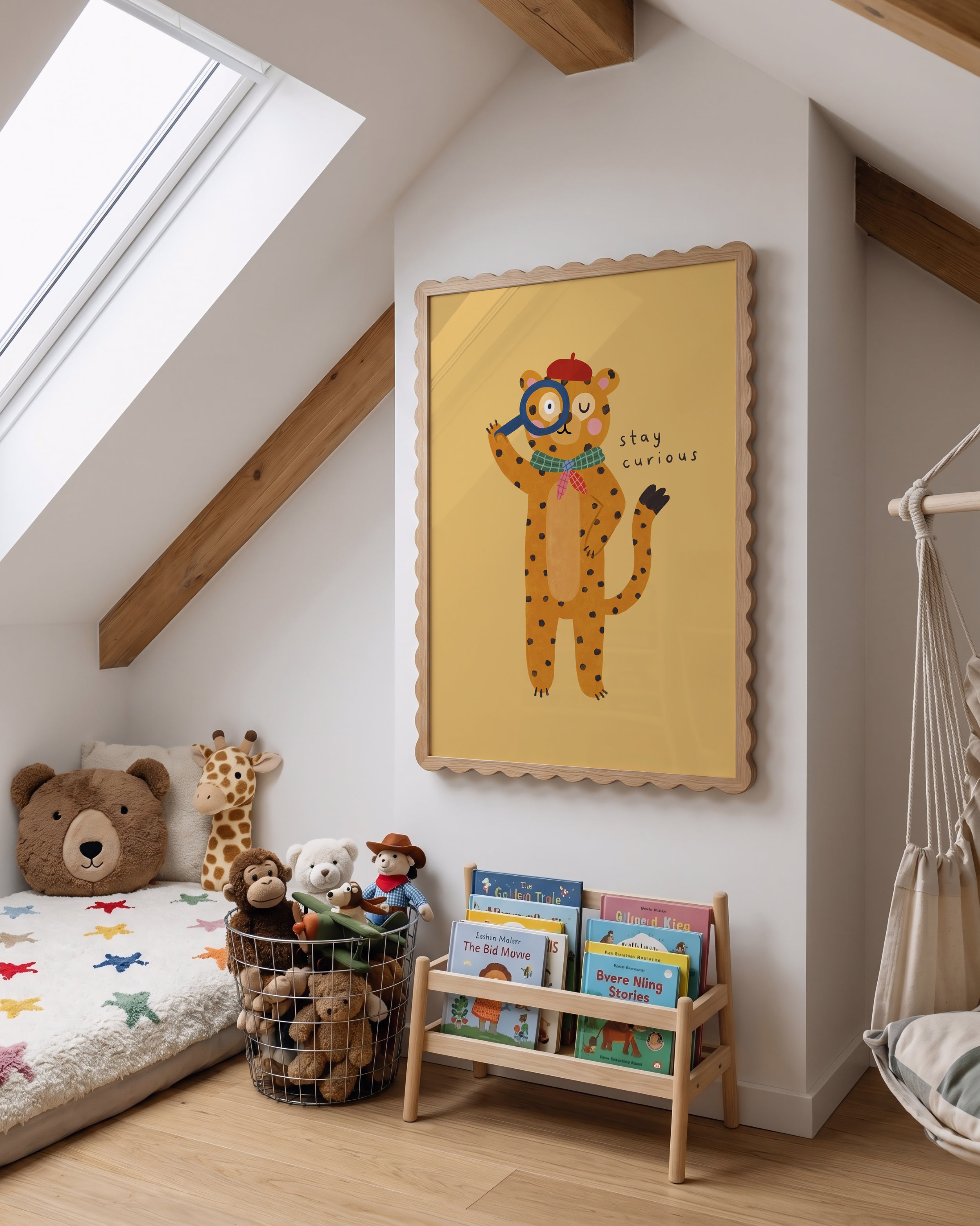 Stay Curious Leopard Print