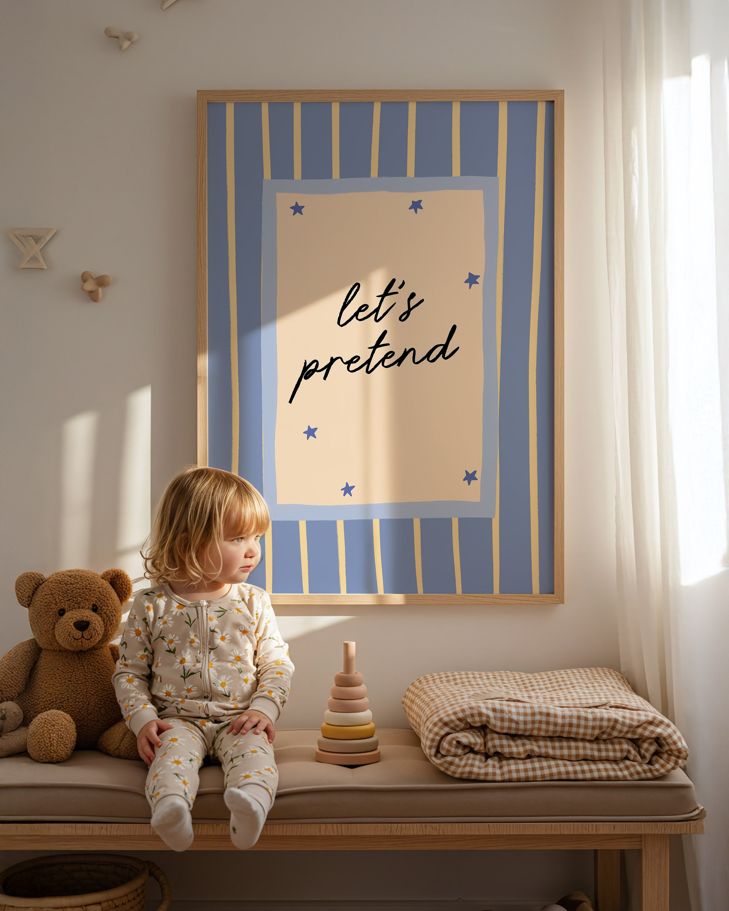 Let's Pretend Blue Print