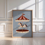 Carousel Horse Print