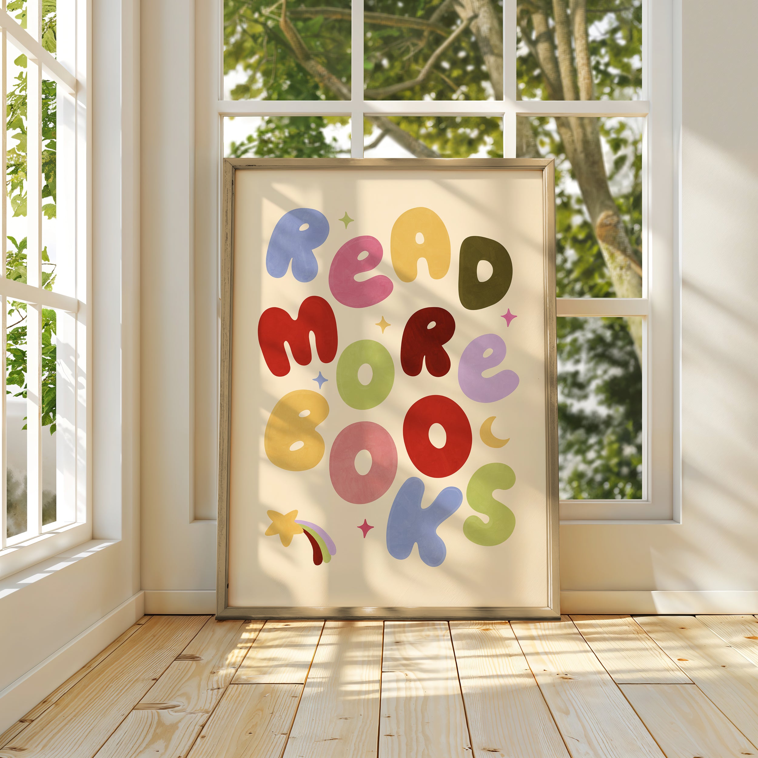 Read More Books Print - Pink/Purple