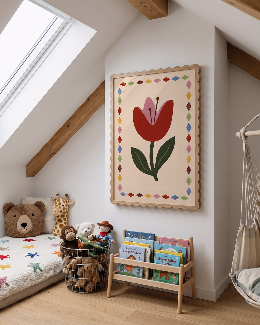 Red Tulip Print
