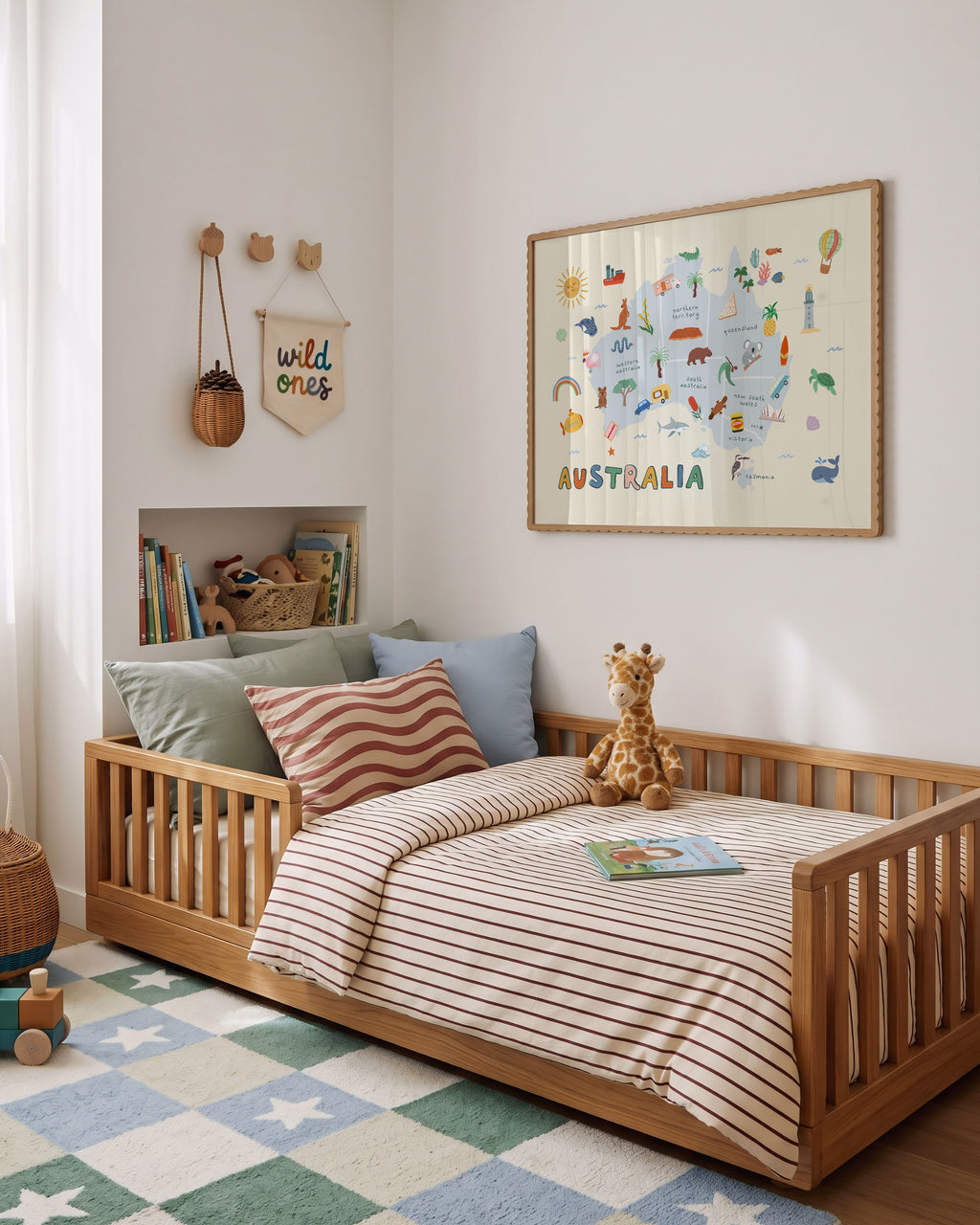 Australia Map Print