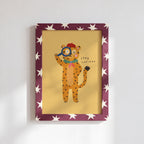 Stay Curious Leopard Print