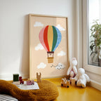 Hot Air Balloon Adventure Awaits Print