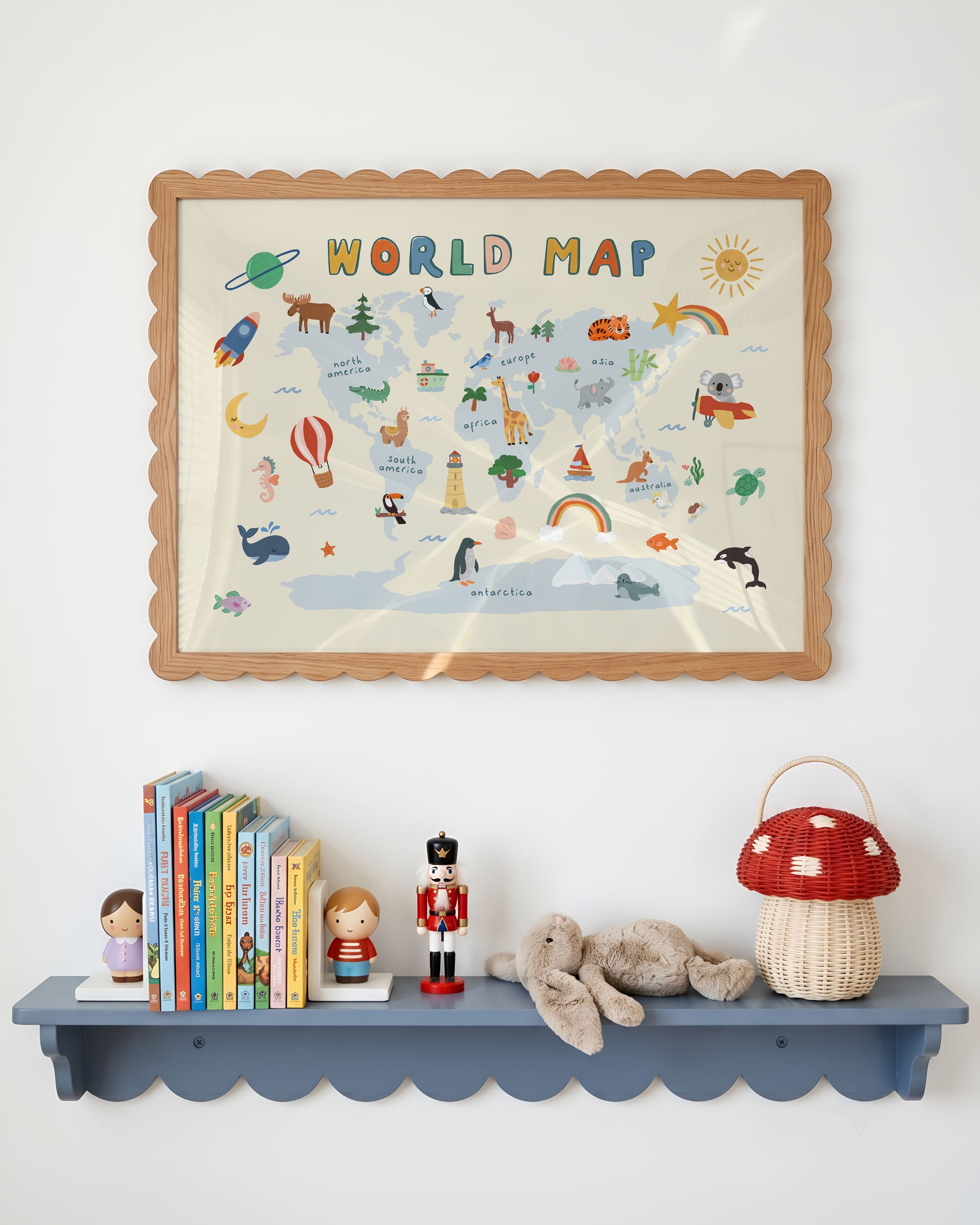 World Map Print