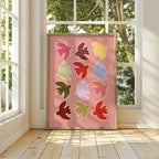 Flying Birds Print - Pink