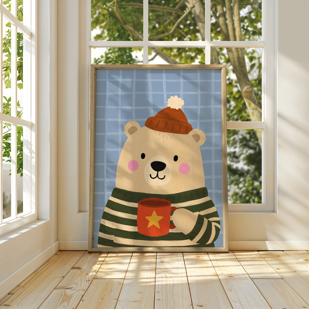 Cosy Bear Print