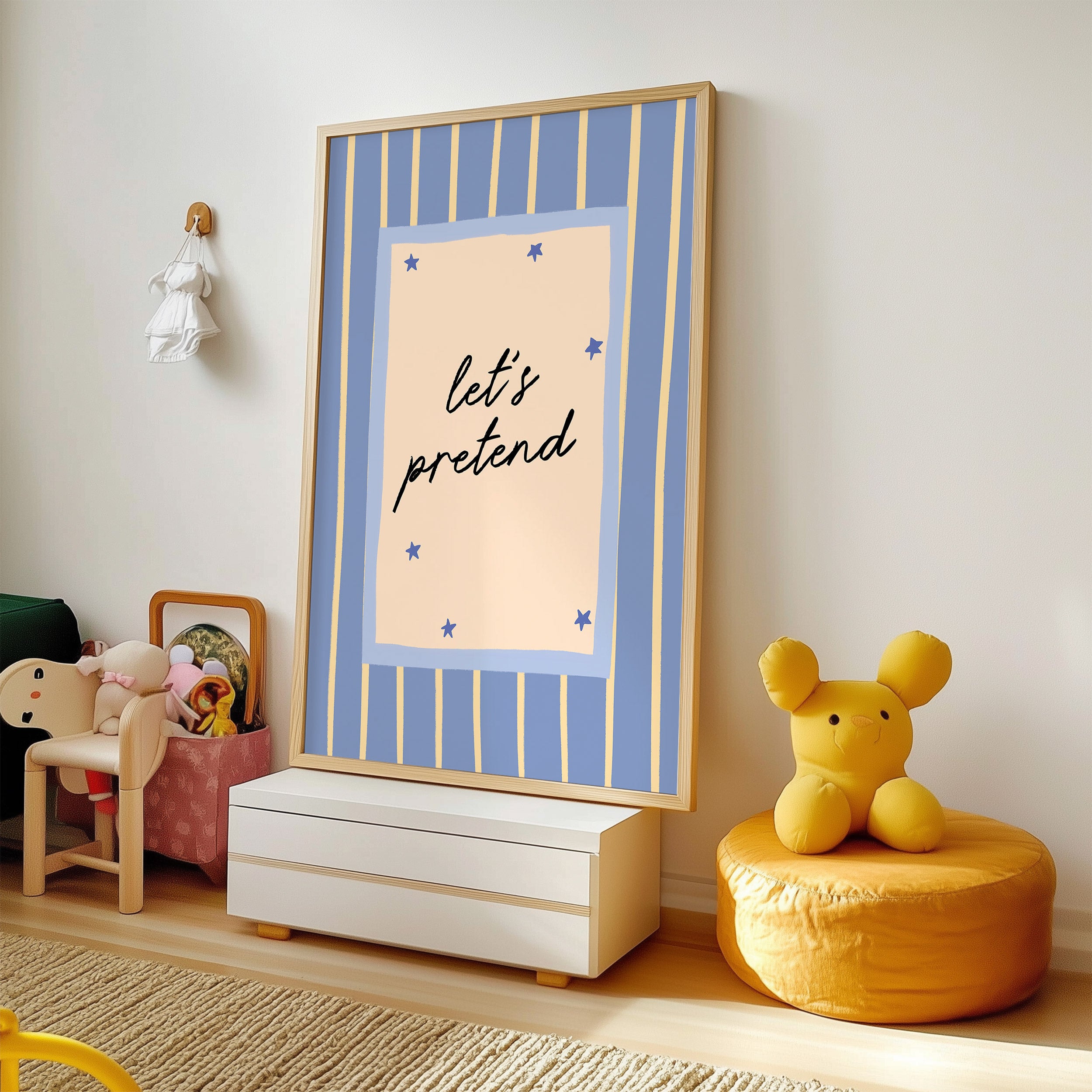 Let's Pretend Blue Print