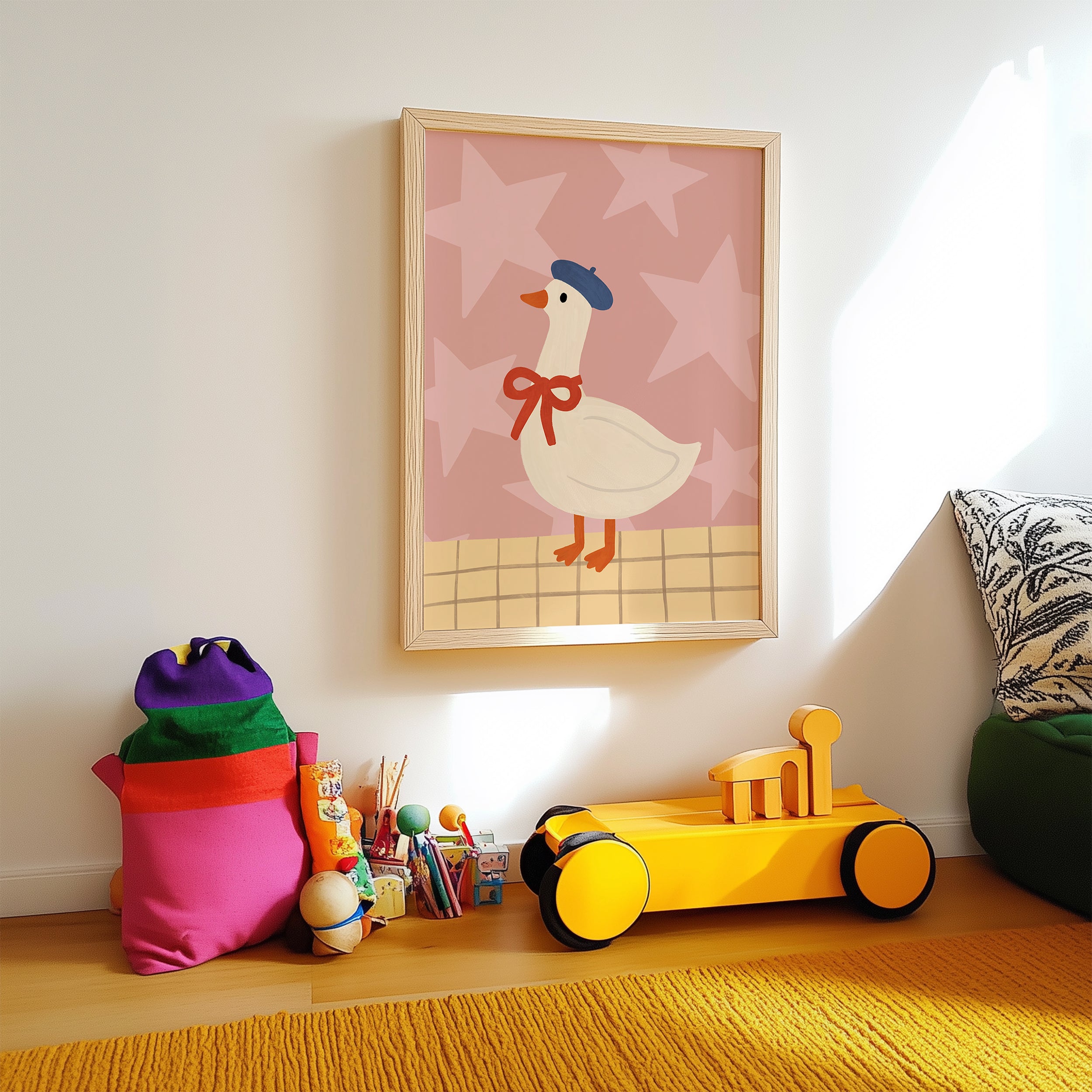 Goose Nursery Print
