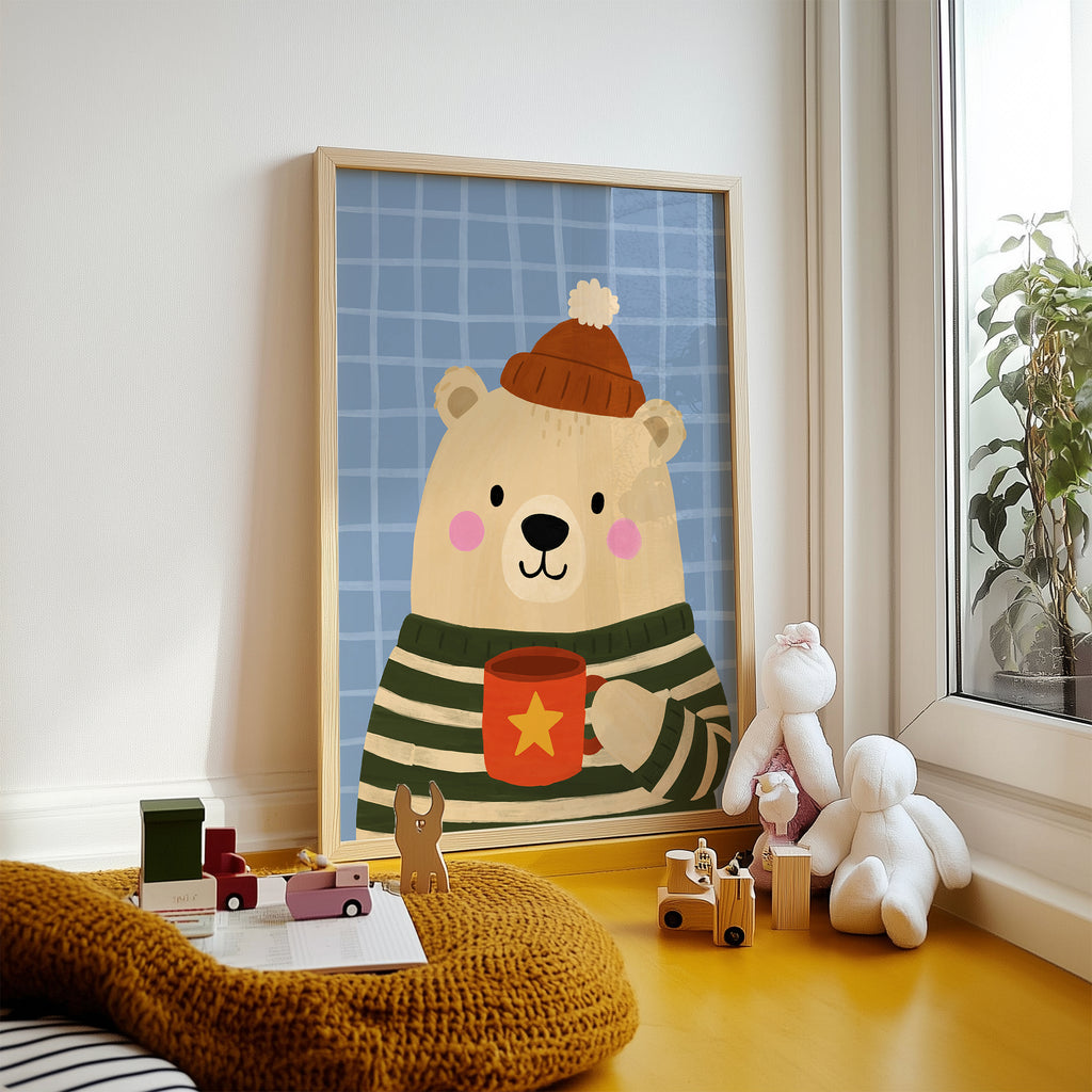 Cosy Bear Print