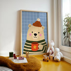 Cosy Bear Print