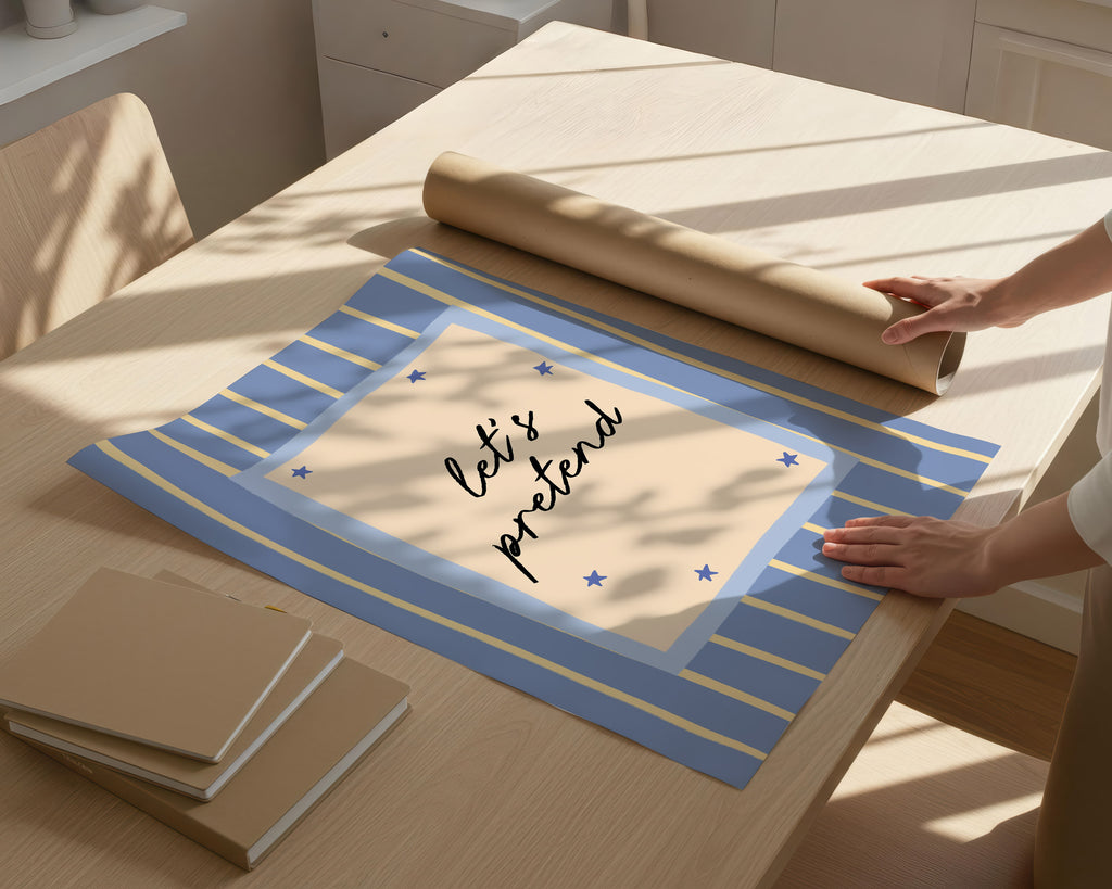 Let's Pretend Blue Print