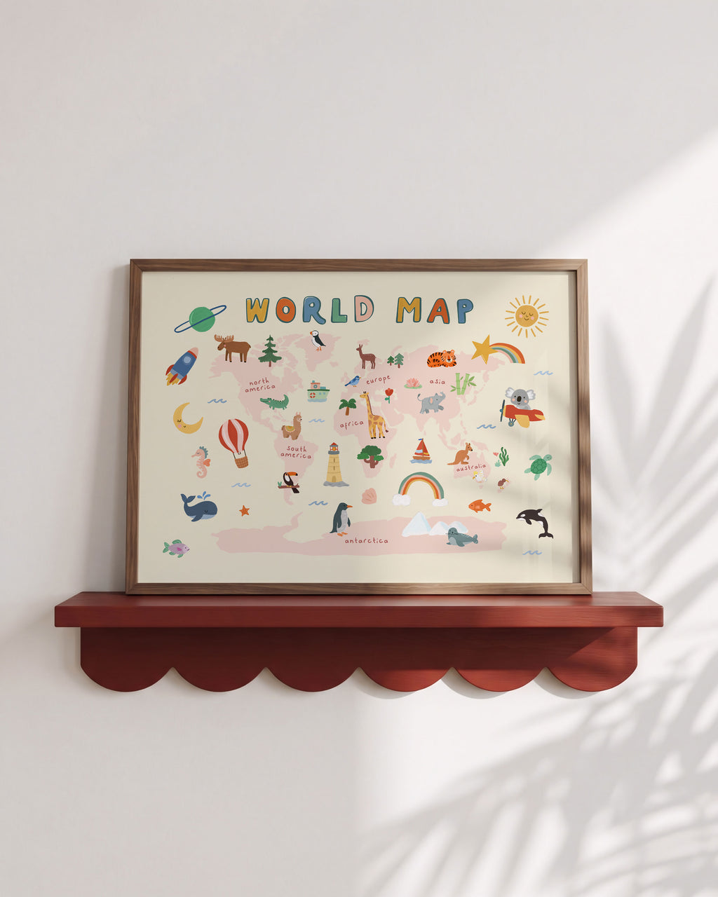 World Map Print