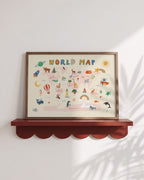 World Map Print