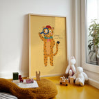 Stay Curious Leopard Print