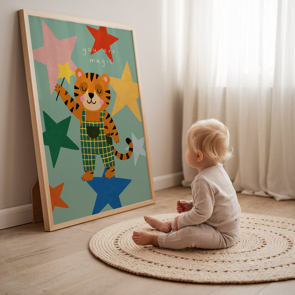 You Are Magic Tiger Print