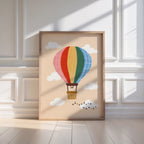 Hot Air Balloon Adventure Awaits Print