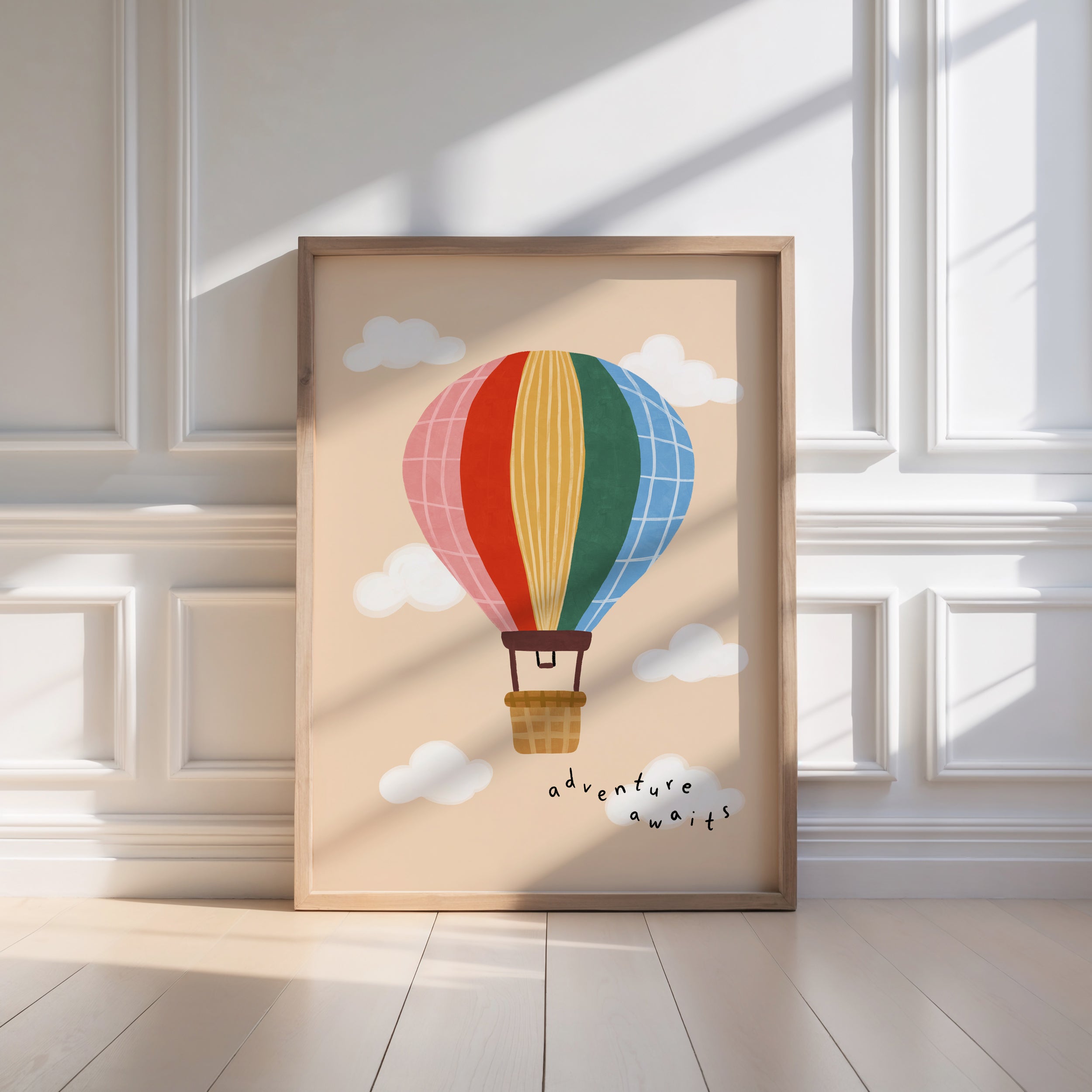 Hot Air Balloon Adventure Awaits Print