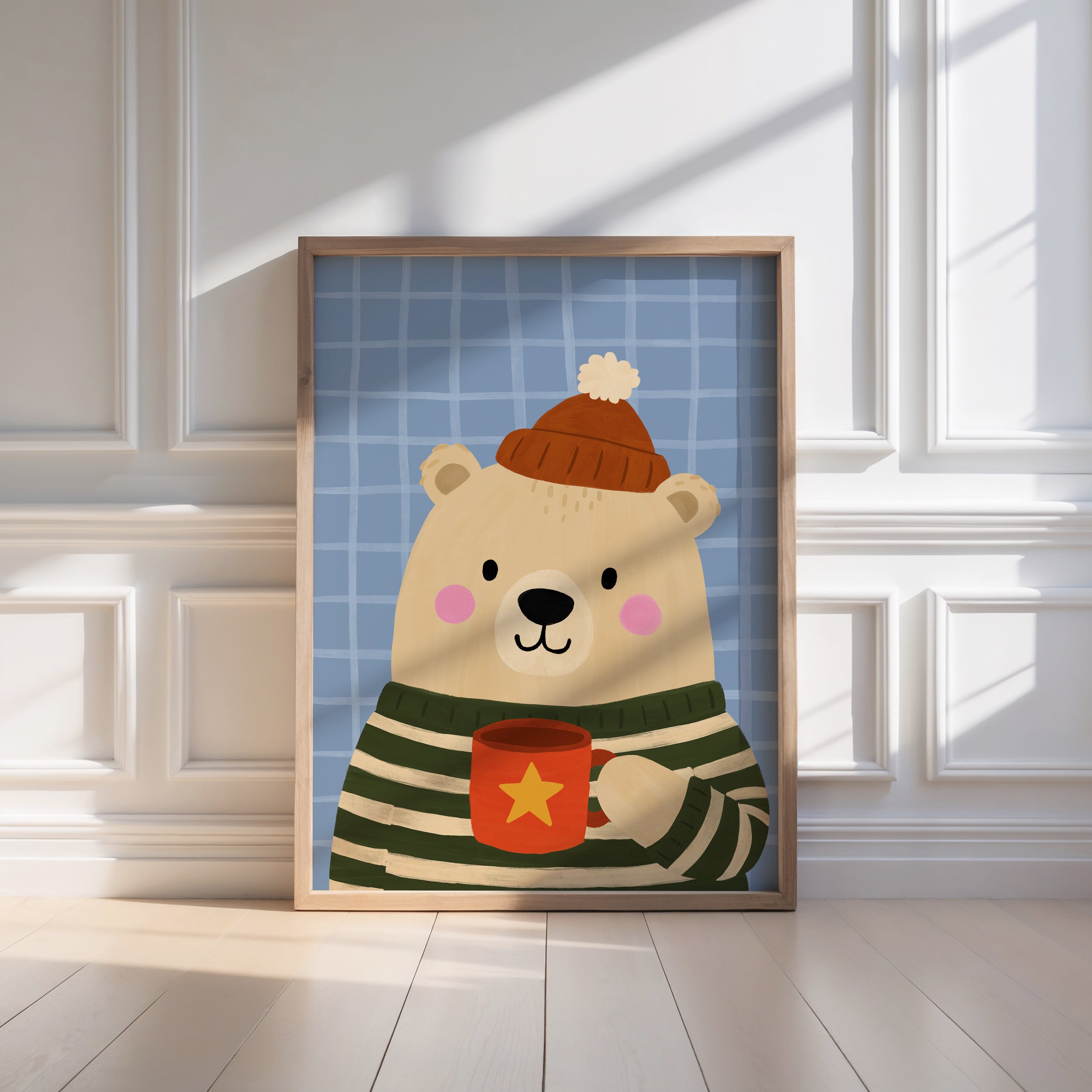 Cosy Bear Print