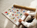 Kids Alphabet Print - Modern ABC Nursery Wall Art