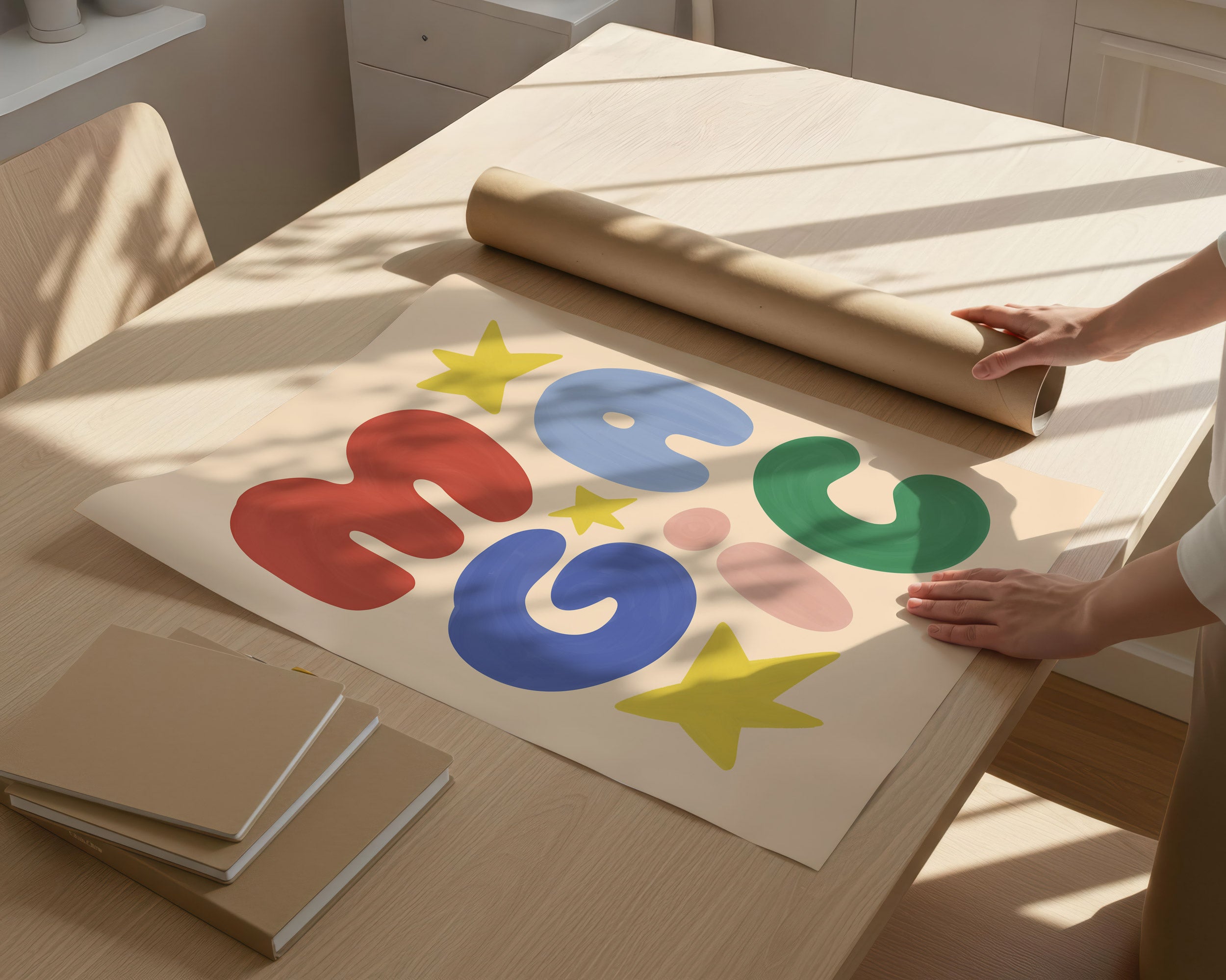 Magic Rainbow Print