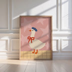 Goose Nursery Print