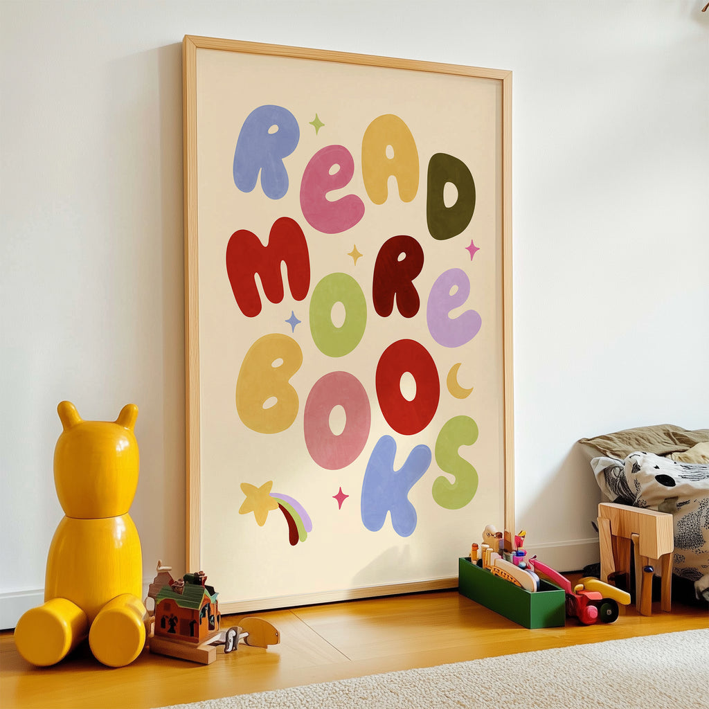 Read More Books Print - Pink/Purple