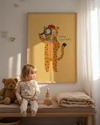 Stay Curious Leopard Print