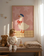Goose Nursery Print
