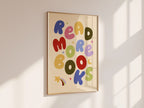 Read More Books Print - Blue/Green