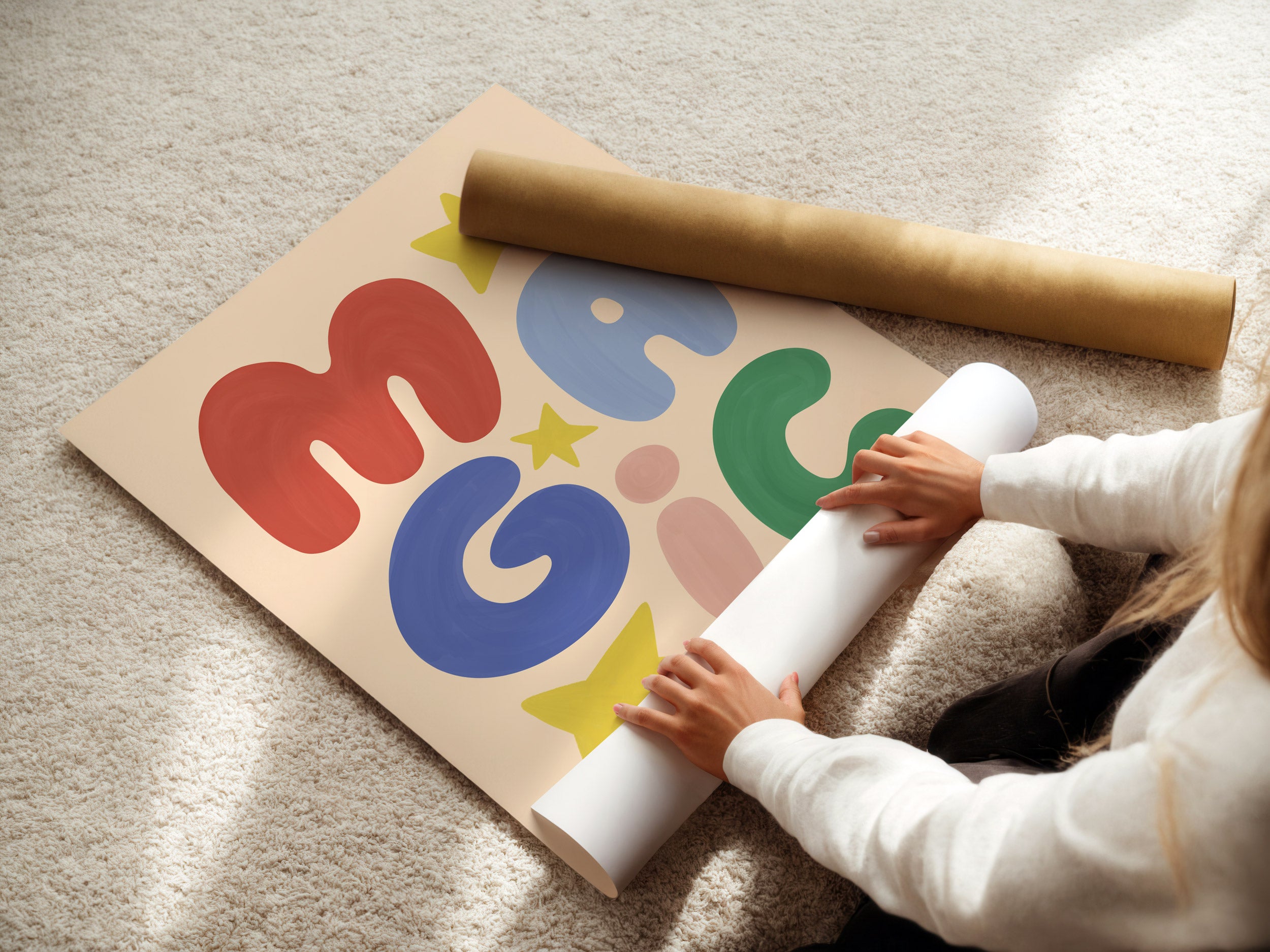 Magic Rainbow Print